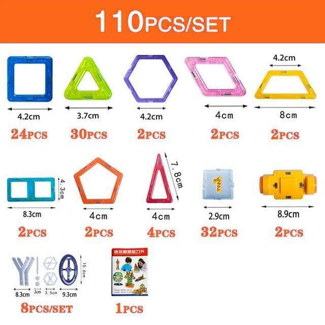 Magnetic Building Blocks DIY Toy