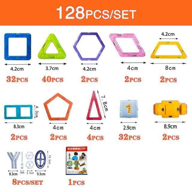 Magnetic Building Blocks DIY Toy