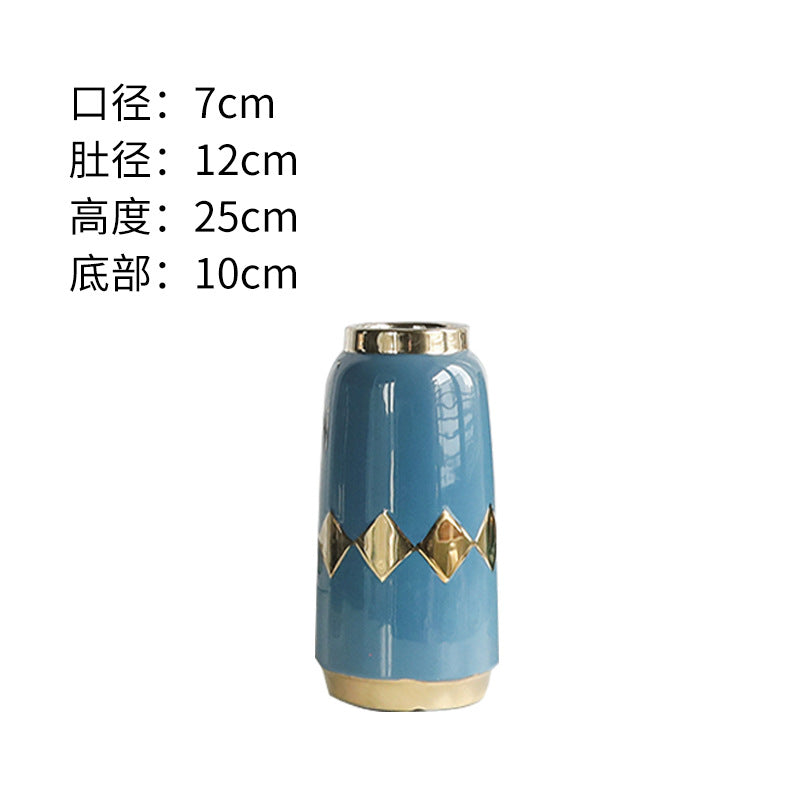 Square Retro Ceramic Bottle