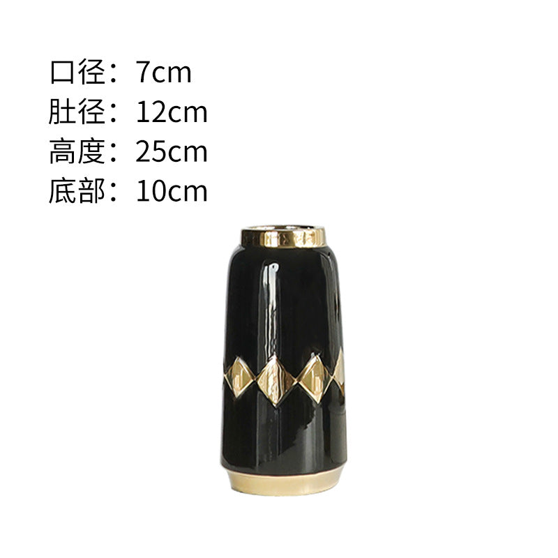 Square Retro Ceramic Bottle