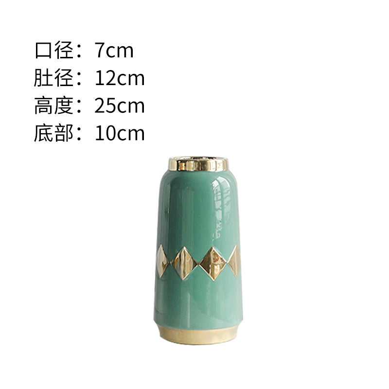 Square Retro Ceramic Bottle