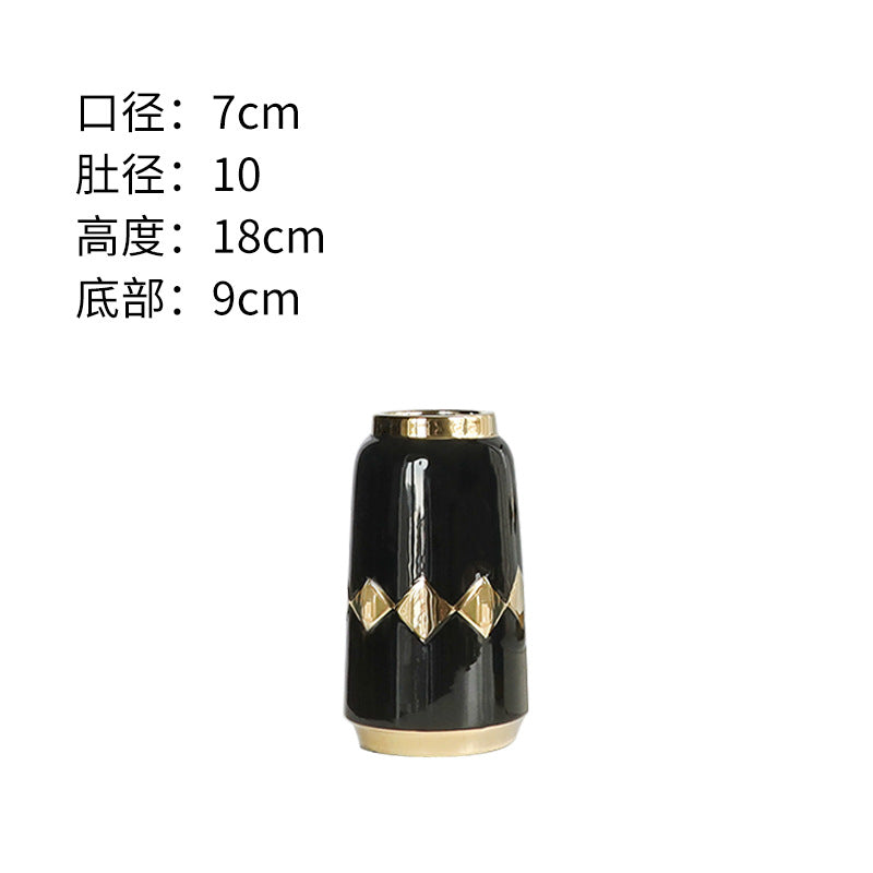 Square Retro Ceramic Bottle