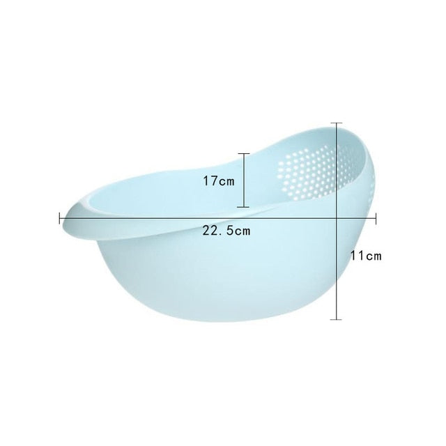 Rice Sieve Plastic Basket Sink Drain