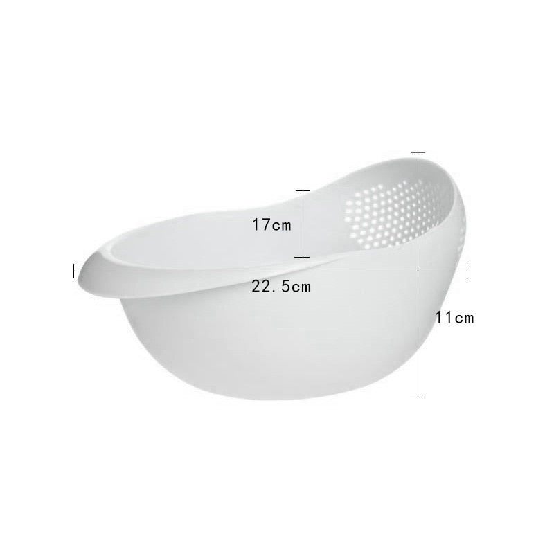 Rice Sieve Plastic Basket Sink Drain