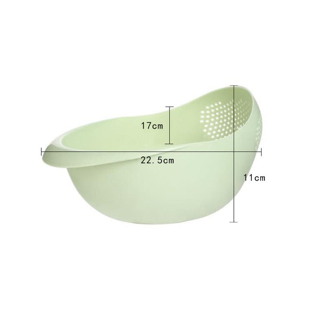 Rice Sieve Plastic Basket Sink Drain