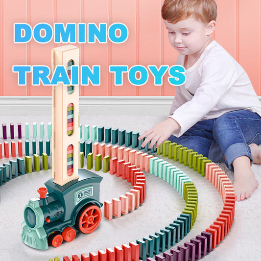 Domino Electric Building Blocks Train Toy